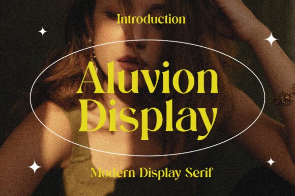 Aluvion Display: A Modern Typeface That Elevates Real Business Branding