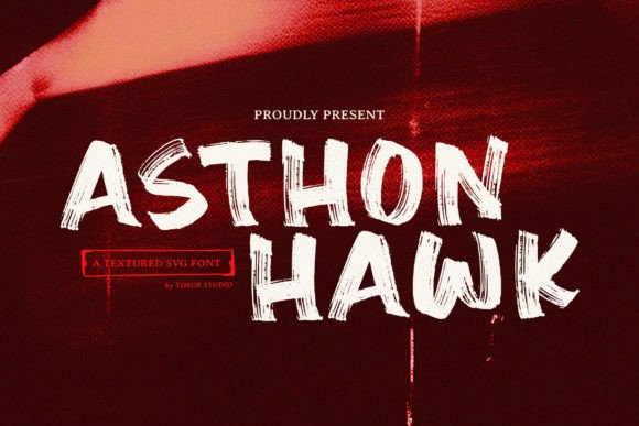 Asthon Hawk: A Display Font That Builds Brand Trust