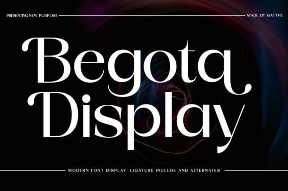Begota Display: A Bold, Balanced Display Font for Campaign Visuals