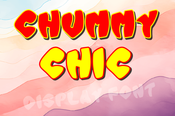 Chummy Chic: A Display Font That Adds Warmth to Brand Identity