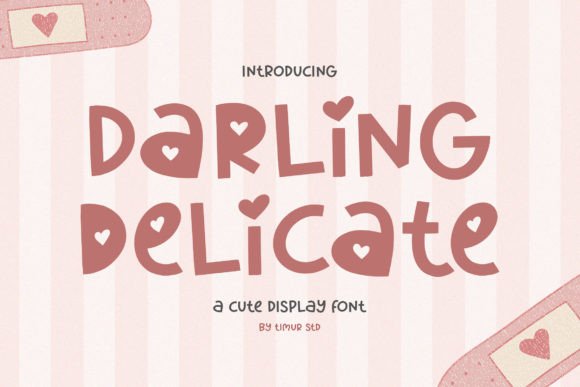Darling Delicate: A Handwritten Display Font That Feels Like Home