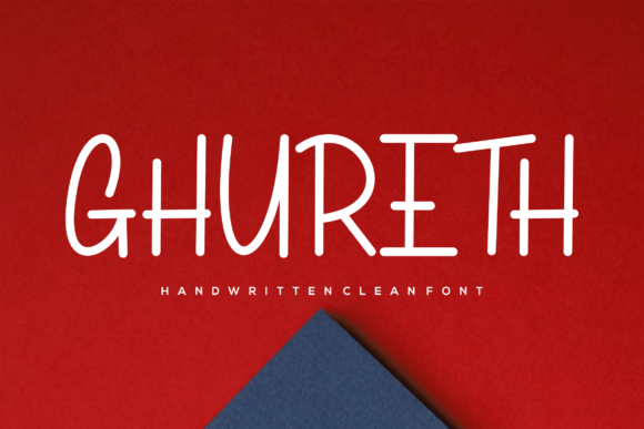 Ghureth: A Handwritten Font That Makes Your Campaigns Instantly Human