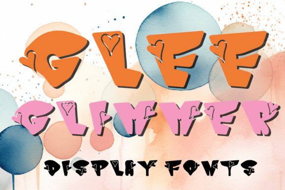 Glee Glimmer: A Display Font That Radiates Editorial Warmth