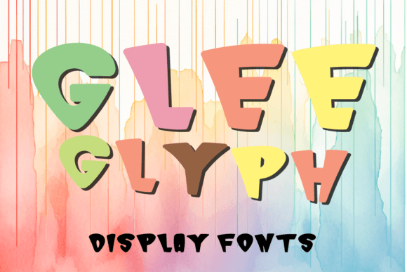Glee Glyph: A Display Font That Delivers Joy at First Glance