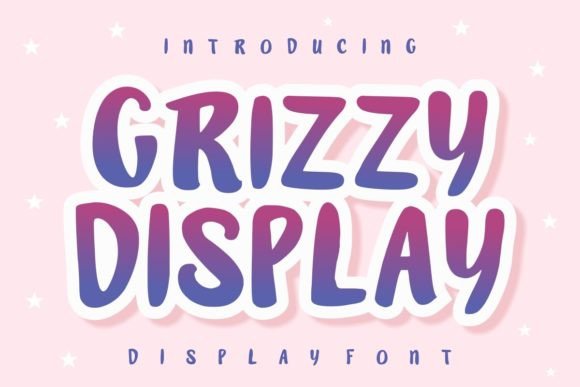 Grizzy Display: A Friendly, Polished Font for Small Business Branding