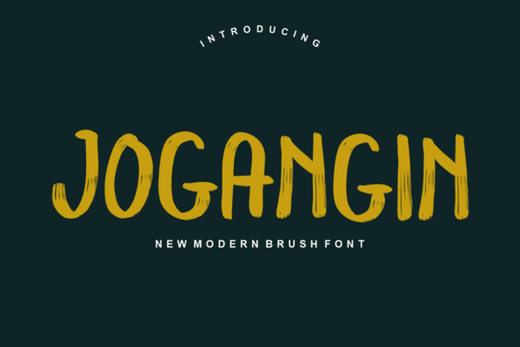 Jogangin: A Bold Display Font for Scroll-Stopping Brand Content