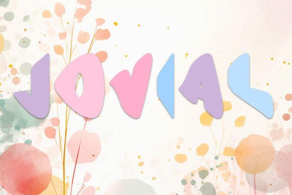 Jovial Display Font: Bold, Friendly, Scroll-Stopping Typography