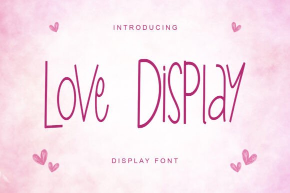 Love Display: A Thoughtful Typeface for Editorial Charm