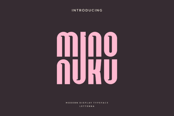 Minonuku: A Display Font That Makes Your Headlines Instantly Recognizable