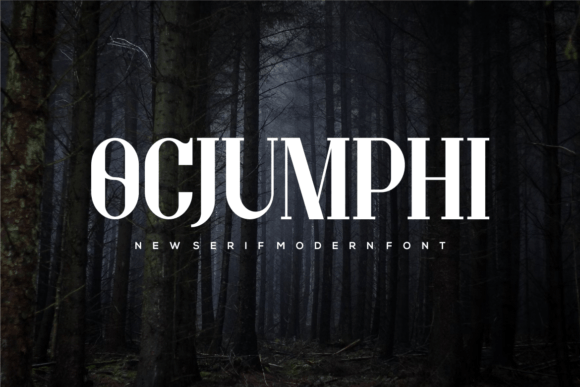 Ocjumphi: A Serif Font That Elevates Real Business Branding