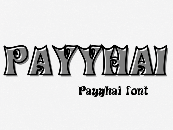 Payyhai: A Playful Display Font That Lifts Your Brand