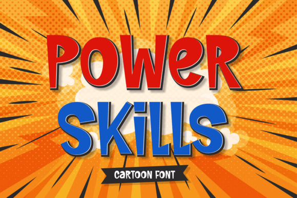 Power Skills: A Display Font That Makes Your Headlines Pop