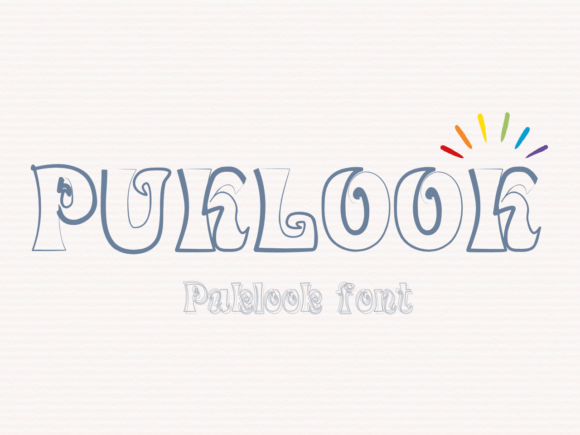 Puklook: A Bold, Playful Display Font Worth Trusting
