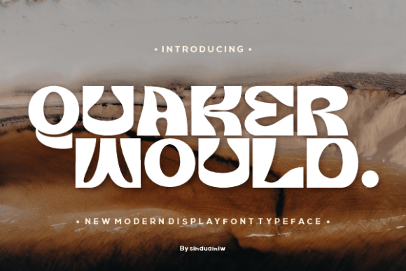 Quaker Would: A Display Font That Makes Your Brand Feel Intentional