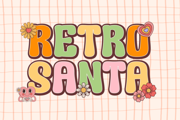 Retro Santa: A Display Font That Delivers Vintage Charm Online