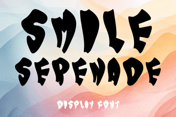 Smile Serenade: A Display Font That Sings With Editorial Warmth