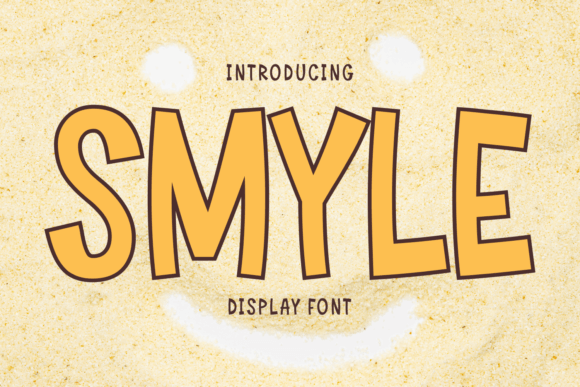 Smyle: A Display Font That Feels Like a Quiet Smile
