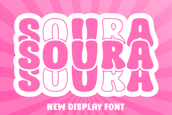 Soura: A Display Font That Elevates Marketing Visuals