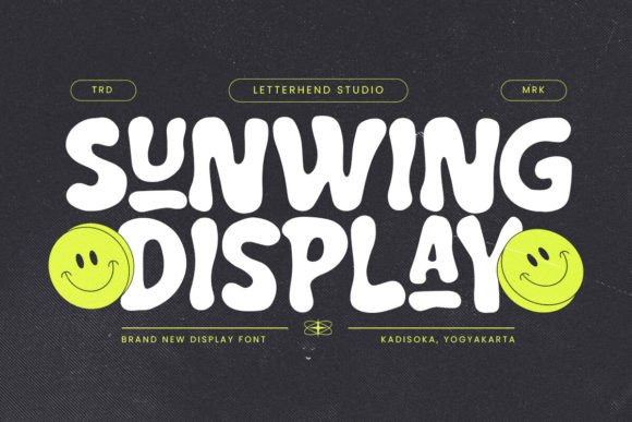 Sunwing Display: A Playful, Polished Font for Small Business Branding