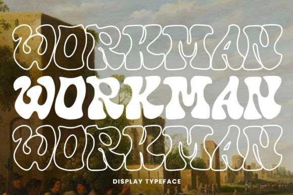 Workman Font: Bold, Craft-Ready Display Type for Handmade Brands