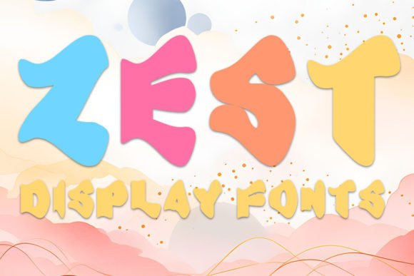 Zest: A Display Font That Makes Your Headlines Pop